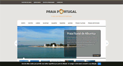 Desktop Screenshot of praiaportugal.com